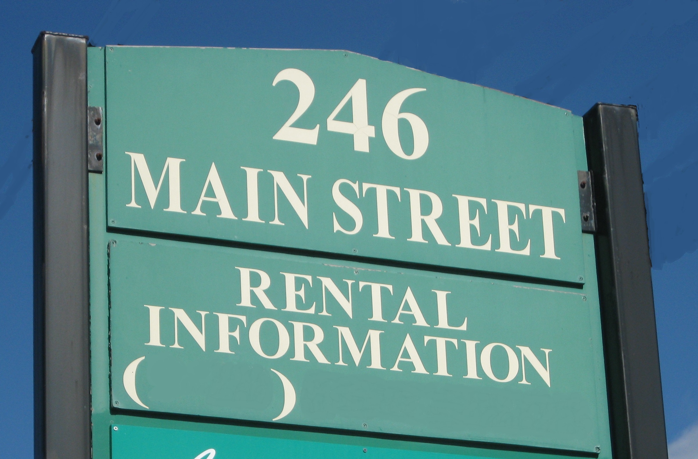 246 Main Sign top